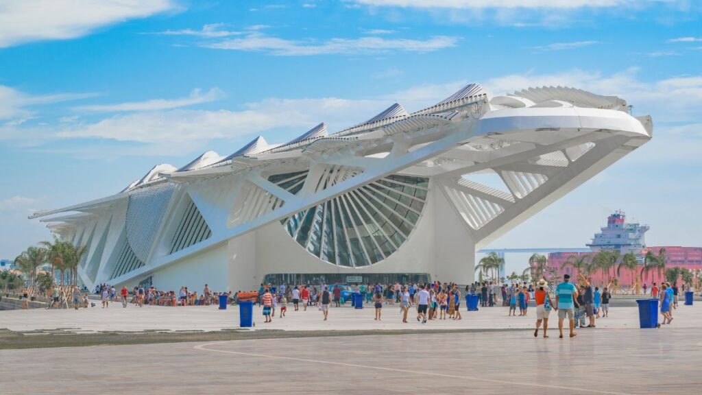 Museu do Amanhã Rio de Janeiro arquitetura futurista Porto Maravilha pontos turísticos