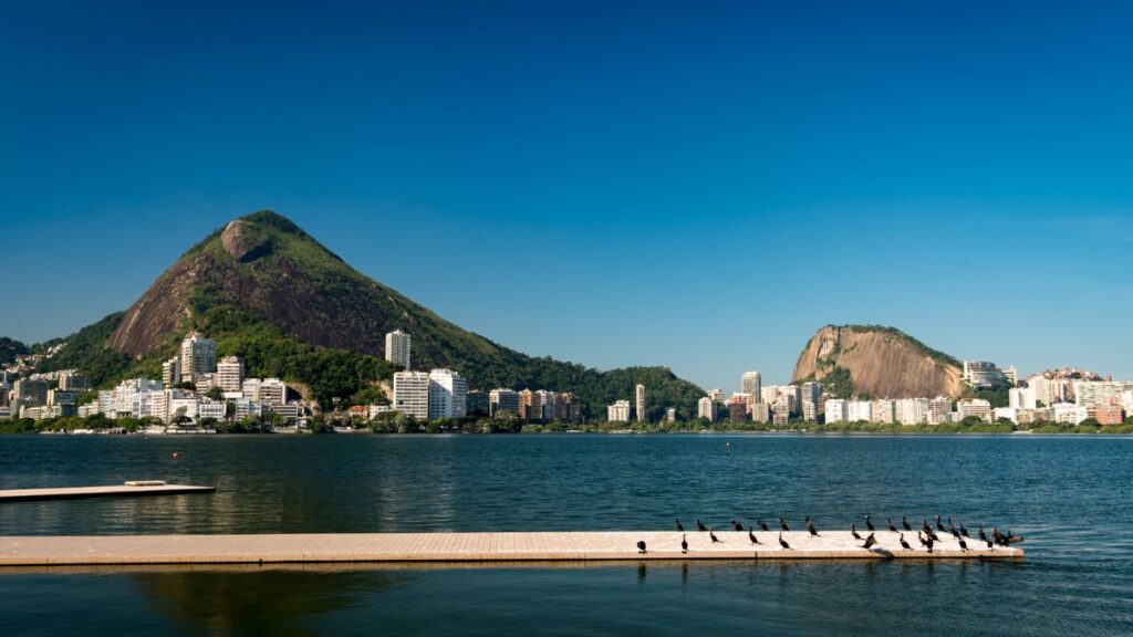 lagoa rodrigo freitas pedalinhos cristo.